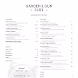 Garden & Gun Club