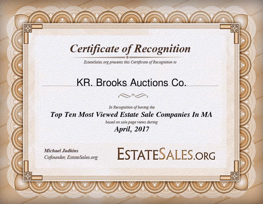 KR. Brooks Auctions