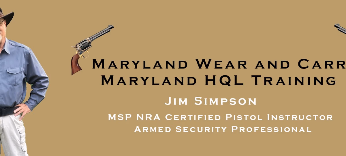 Old Guy With A Gun - Maryland Firearm Training - Jim Simpson