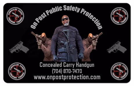 On Post Public Safety Protection/ Concealed Carry Handgun
