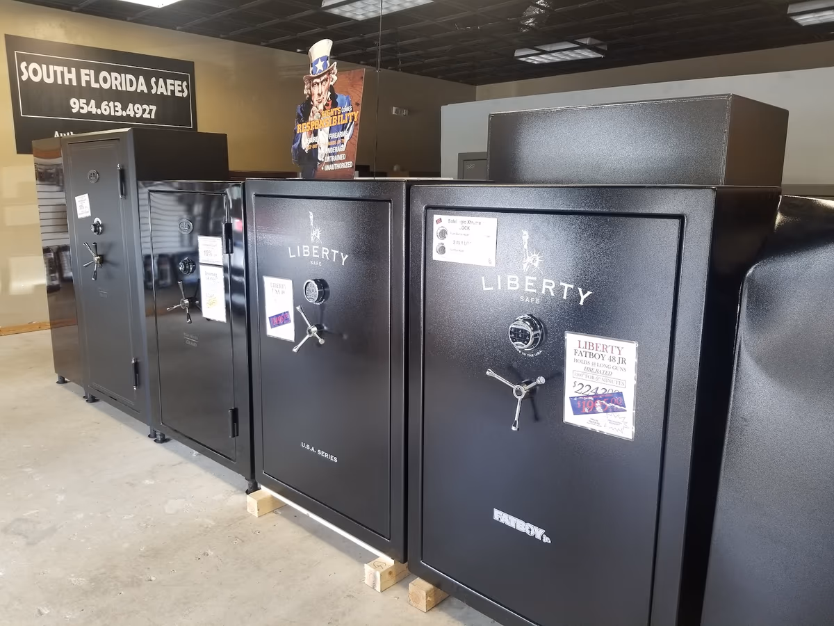 South Florida Safes in Gator Guns & Archery Center